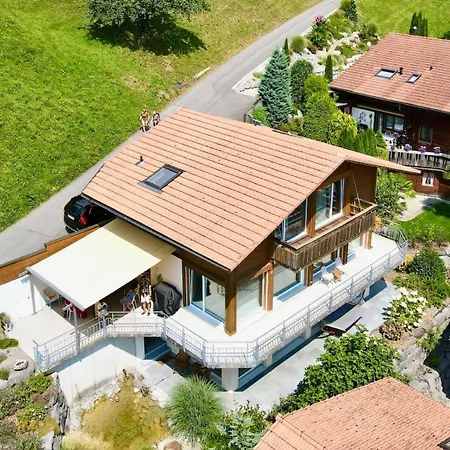 Domek alpejski Luxury Lakeview With Ac & Near Interlaken