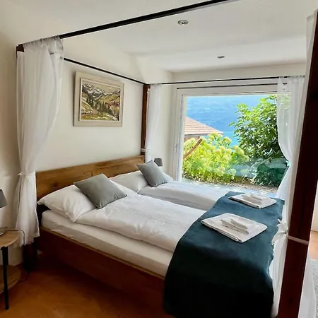 Σαλέ Luxury Lakeview With Ac & Near Interlaken Niederried bei Interlaken
