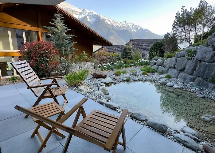 Luxury Lakeview With Ac & Near Interlaken Niederried bei Interlaken