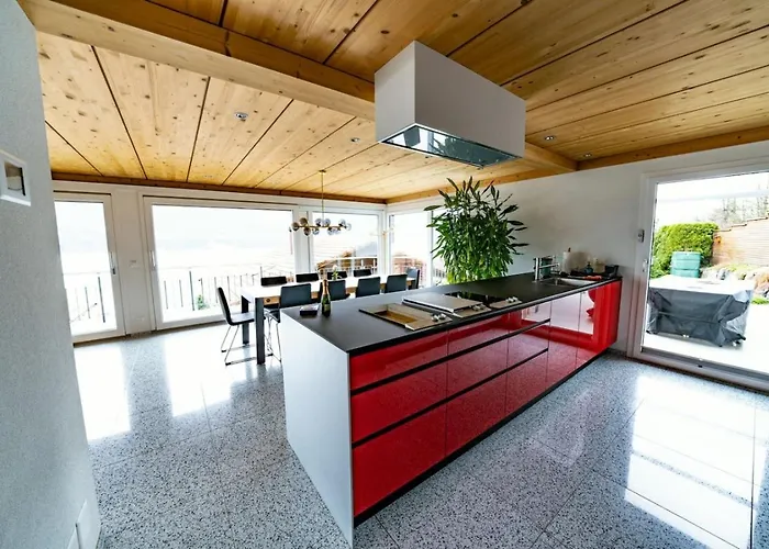 בקתה Luxury Lakeview With Ac & Near Interlaken