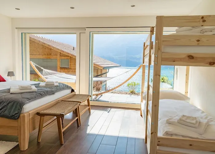 Luxury Lakeview With Ac & Near Interlaken Niederried bei Interlaken