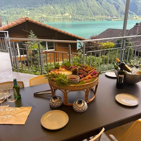 Шале Luxury Lakeview With Ac & Near Interlaken *