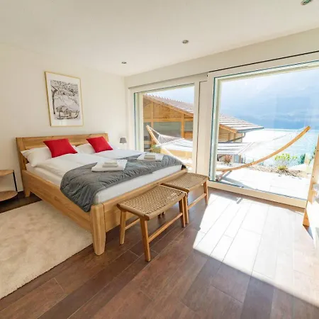 Шале Luxury Lakeview With Ac & Near Interlaken *